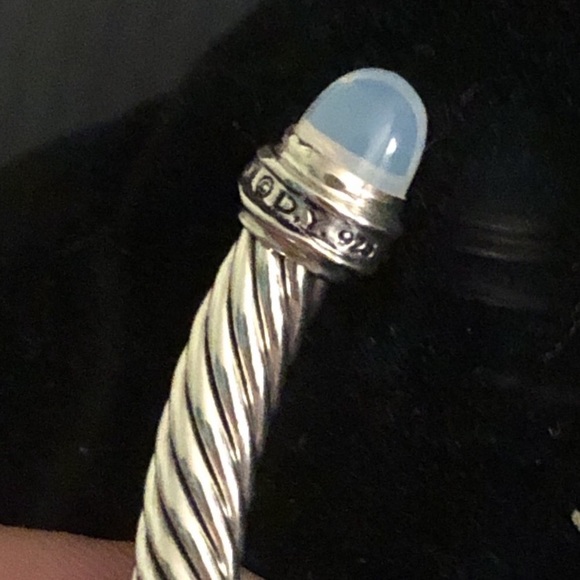 SOLD 🎈David Yurman Moonstone Cuff - Picture 6 of 8